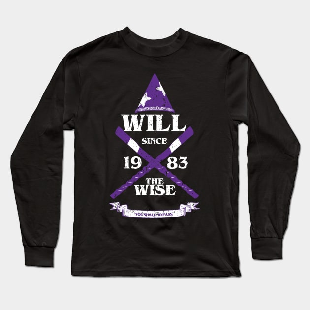 STRANGER THINGS 3: WILL THE WISE (GRUNGE STYLE) Long Sleeve T-Shirt by FunGangStore